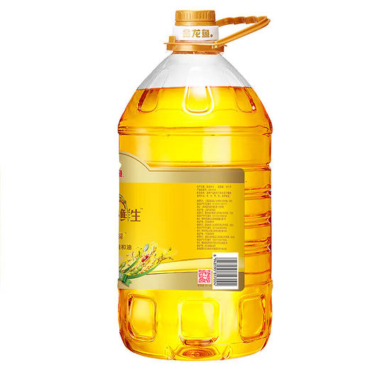 金龙鱼黄金比例稻谷鲜生食用植物调和油5L(非转)（新老包装随机发货） 商品图5