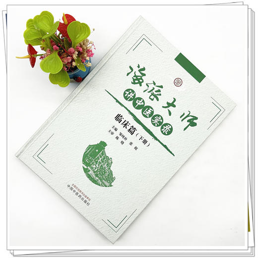 海派大师讲中医实录:临床篇（下册）张挺 邹纯朴 主编 中国中医药出版社 中医基础理论 伤寒论 金贵要略 中医临床 书籍 商品图1