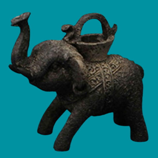 【青铜器文物摆件·树脂材质】后母戊鼎四羊方尊手办摆件 商品图5