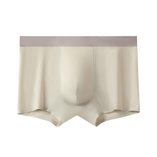 【超值三条装❗冰丝无痕生蚝内裤】天然植物纤维更柔软，全身透气孔不闷热，薄感如冰自带凉感，生蚝底档滋养呵护，真按摩颗粒男性物理养护10A抗jun生蚝健康平角裤QQ 商品图8