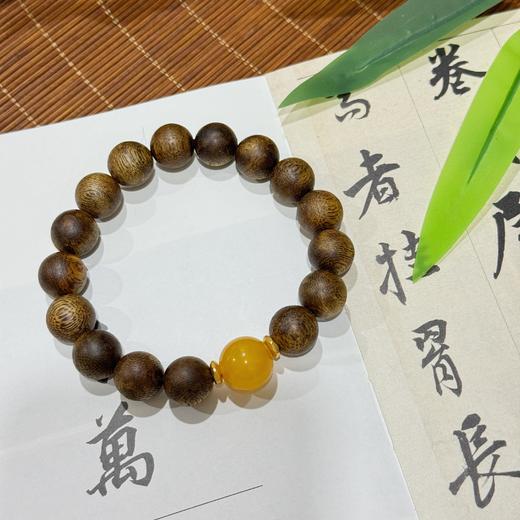 【天然绿棋楠沉香手串-个性款】众香之魁 木中舍利｜品质严选 产地直发 商品图1