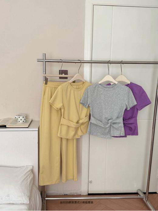 💥【子载-意式小帆船套装666-810款】 ✅无敌显瘦！垂感超赞！🌸可盐可甜温柔且干练 ✅精致做工，品质颜值都在线！！❤️谁穿谁好看！姐妹们一定要冲 商品图5