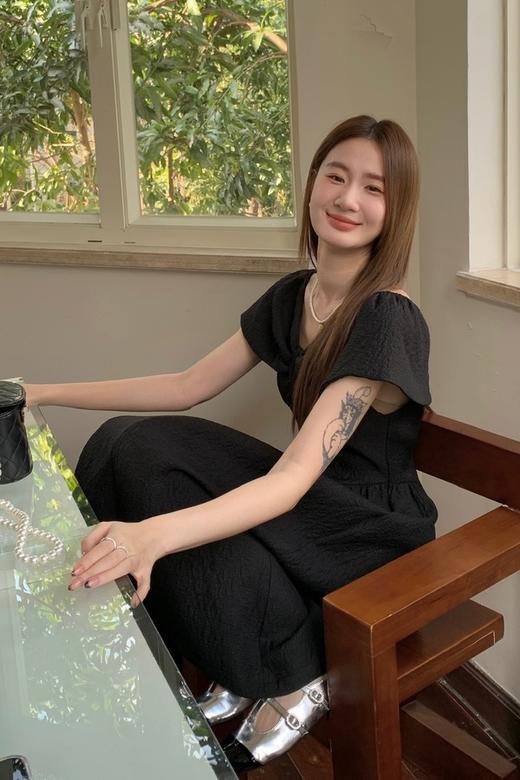 ELLA JADE 优雅气质蝴蝶结连衣裙 20862 商品图4