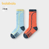 【商场同款】巴拉巴拉男童袜子秋新品儿童运动风袜吸湿抗菌两双装 商品缩略图1