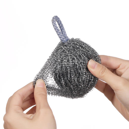 【批发】美丽雅随心挂钢蛋钢丝球厨房强力去污耐用不伤锅 商品图3