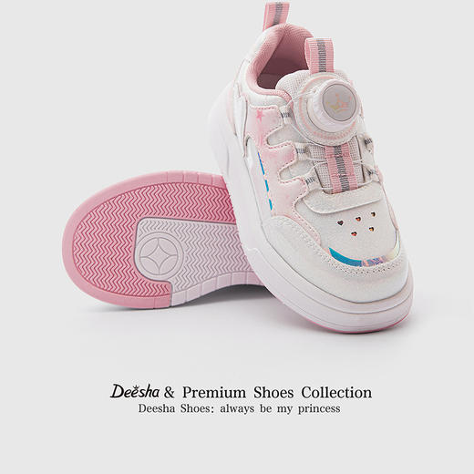 笛莎Deesha 女童童鞋2025秋新款低帮板鞋 商品图2