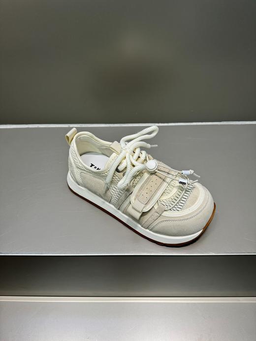 真皮大头网面德训鞋!女款2025夏新款复古圆头厚底时尚潮流爆款阿甘鞋！ 商品图6