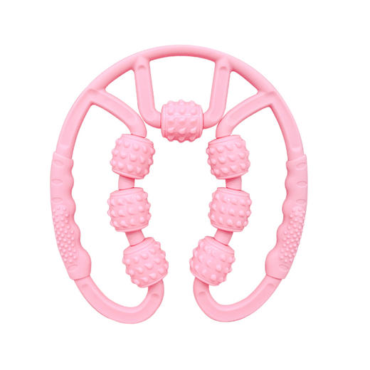 凯速小腿部多功能按摩器肌肉辅助放松滚轮轴EA11粉色【XPTX】 商品图0