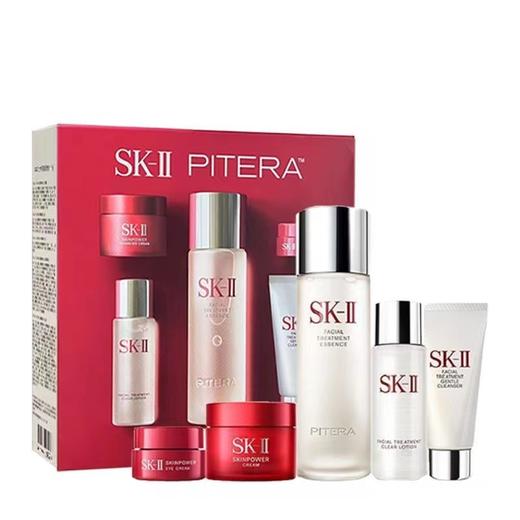 【进口中文标】SK-II/sk2星品护肤礼盒5件套神仙水/清莹露洁面霜/面霜眼霜面部护肤套装 商品图0