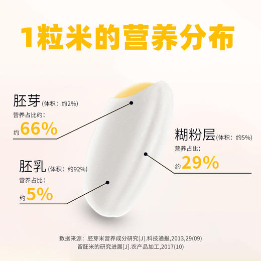 「鲜活胚芽米！5斤装」 掌中禾大米鲜食胚芽米5斤  大米胚芽粳米谷物米粮油米面 商品图1
