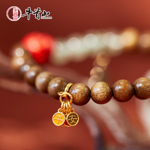 牛首山文创春响·金丝楠木水晶手串精致文创手串国风简约创意礼物 商品图3
