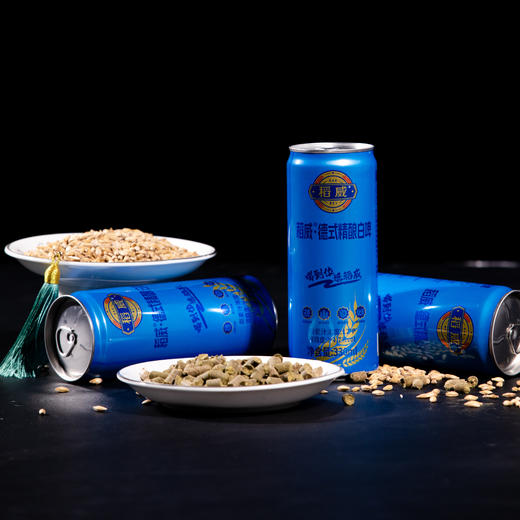 稻威德式原浆精酿白啤330ml*24罐装整箱批发 鲜透麦香 回味甘甜 商品图3