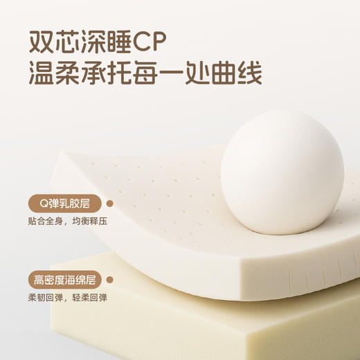 雅芳婷安科纳零压睡眠床垫家用卧室高回弹海绵软垫独立袋弹簧床垫 商品图1