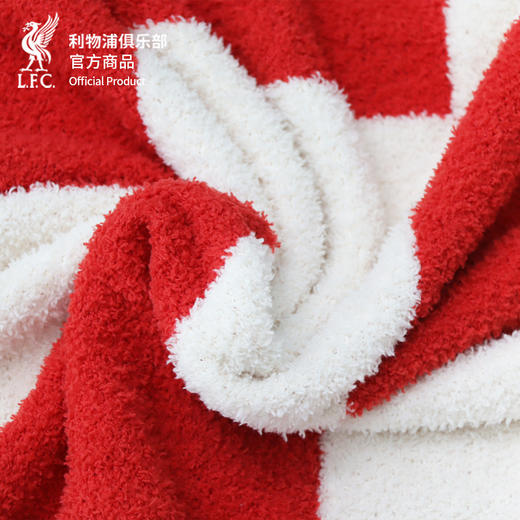 【官方正版】利物浦俱乐部 | 红白格子毛毯午休舒适空调毯球迷周边 商品图3