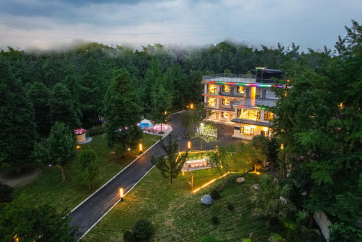 【都江堰·574号院】6房/8房/11房泳池/温泉私汤院子，台球，超大草坪，都江堰，团建优选，临溪玩水slxs 商品图4