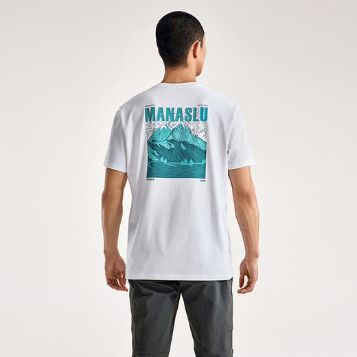 KAILAS凯乐石 中性款马纳斯鲁峰棉T KG2537128【Z】 商品图4