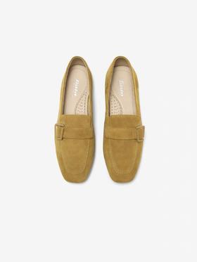 【云粉节】 【拔佳】BF楼Bata乐福鞋女2025秋款英伦羊皮通勤百搭软底一脚蹬AWV07CA5      吊牌价999活动价499