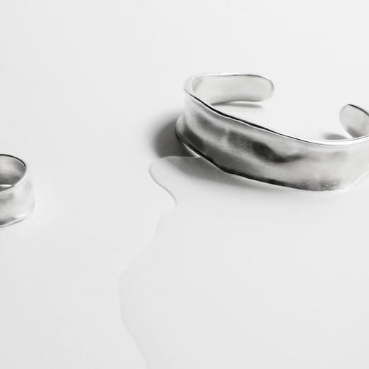 订购6周到｜Joidart-CALA-银色  开口 手镯［西班牙设计师］ 商品图5