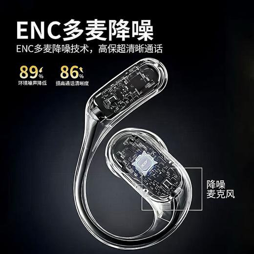 新款OWS蓝牙耳机S800  狂甩不掉的挂耳式蓝牙耳机🔥超长续航+重低音环绕，畅听不停歇！挂耳式气传导超长续航  无线运动蓝牙耳机 商品图4