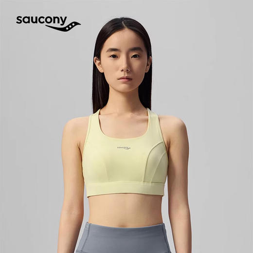 Saucony索康尼 春夏女款高强度支撑美背舒适透气跑步运动内衣bra 商品图0