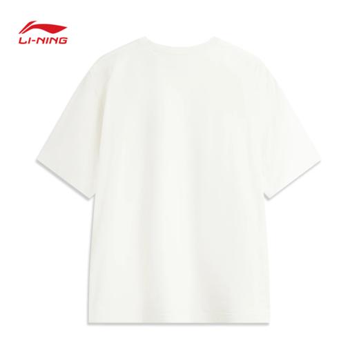 【肖战同款】李宁运动潮流系列男女同款冰感舒适吸湿排汗短袖文化衫AHSV483 商品图4