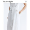 Eastern Light/乙来法式系带连衣裙新款夏季挺括慵懒A字裙子 商品缩略图4