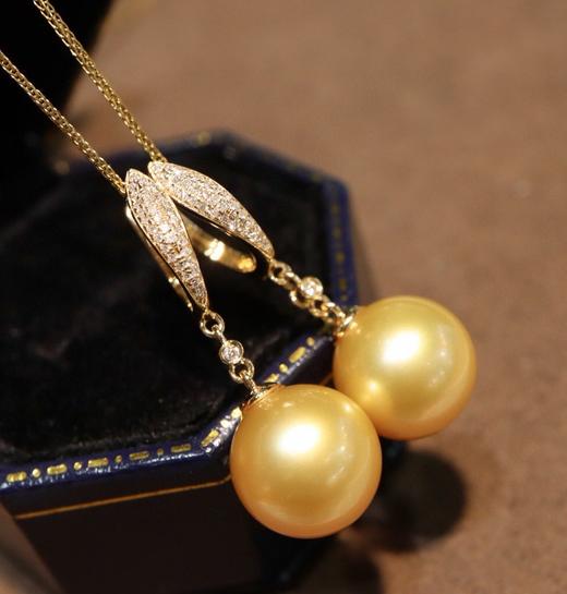 12mm金珠耳坠 商品图1