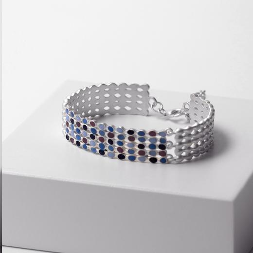 订购6周到｜Joidart-AUBE-银色 彩色珐琅 手链［西班牙设计师］ 商品图3