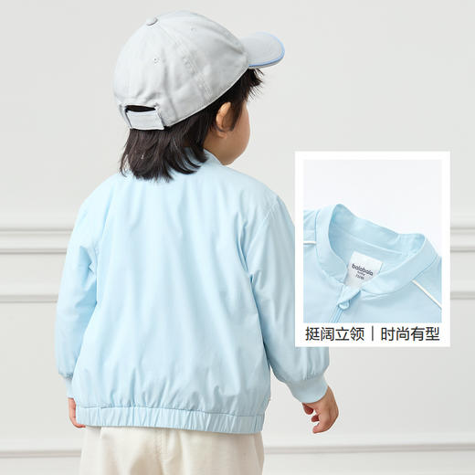 巴拉巴拉宝宝外套男童上衣婴儿衣服时尚休闲文艺可爱清新活泼舒适 商品图3