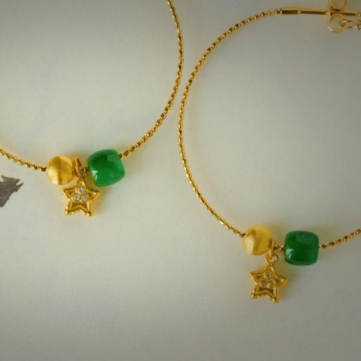 龢盒原创 18k金夏日清新耳环 商品图2