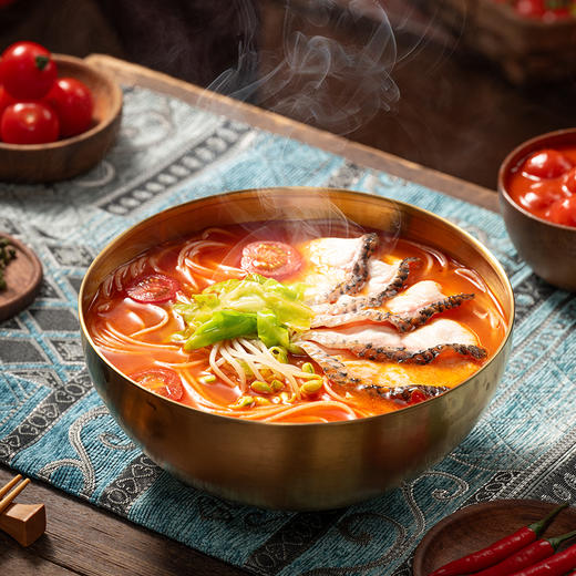 良工坊贵州风味红酸汤鱼粉195g 商品图2