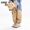 【实体店同款】男童全腰梭织长裤秋季新款安奈儿童装XB536124 商品缩略图0