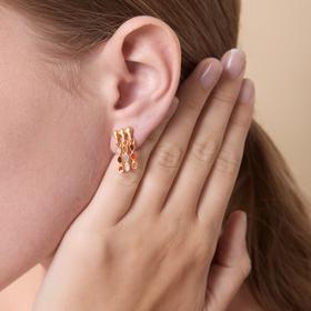 订购6周到｜Joidart-AUBE-金色 彩色珐琅 流苏 吊坠 耳环［西班牙设计师］