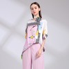 裘堤婼JETEZO	造型设计感印花雪纺衫	BA2029A1 商品缩略图6
