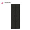 Liforme瑜伽垫天然橡胶吸汗防滑专业Black on Black系列【神秘黑境】【线条】 商品缩略图4