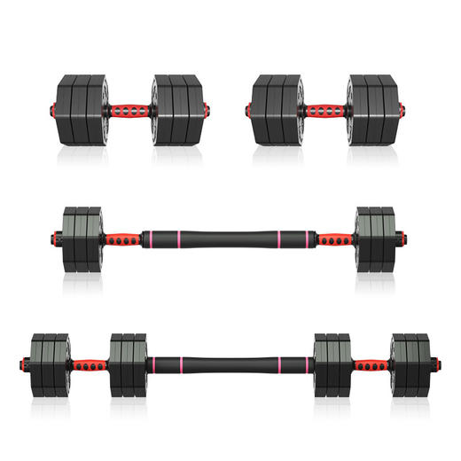 凯速家用哑铃男士健身20/30公斤可调节杠铃练臂肌QL30（15kg*2）【XPTX】 商品图2