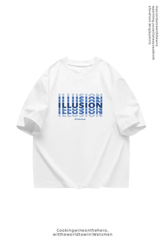 【GZ】无忧购“清仓大促”新款短袖印花宽松百搭阔版半袖休闲纯棉T恤英文款（截单后3-5天发货） 商品图9