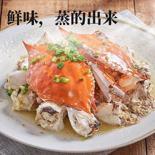 【有钳有钱】精选梭子蟹1.3kg5-6只 液氮锁鲜速冻 壮实饱满 商品图4