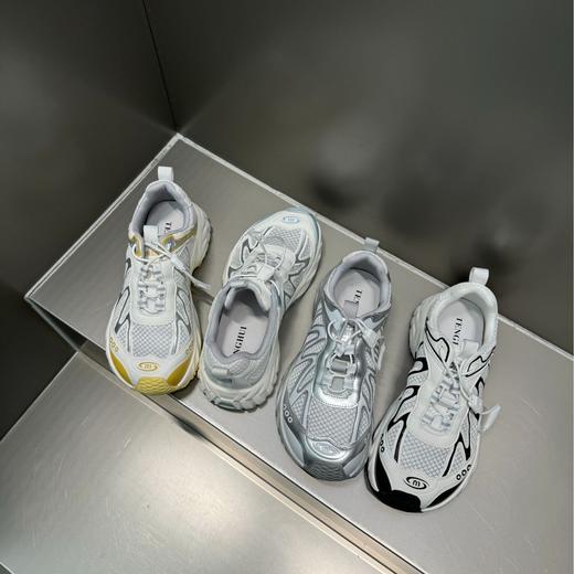 有氧计划！歪头超轻运动鞋！女2025夏季薄网老爹鞋透气徒步户外休闲鞋！ 商品图4