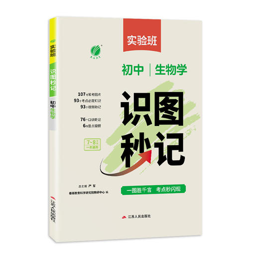 2025秋 实验班·识图秒记  生物学  初中 商品图3