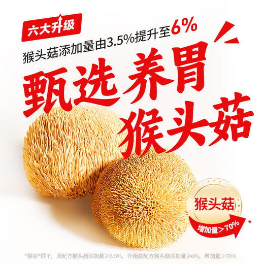 江中猴姑咸味碱性养胃苏打猴头菇饼干 20天 960g/盒 商品图5