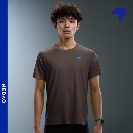 NEDAO内道洞洞T春夏新款男马拉松跑步训练透气轻量风洞短袖T恤 商品图0