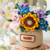 苏苏姐家心语花卉盆栽手工钩针DIY编织毛线团家居摆件材料包 商品缩略图1