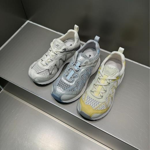 欧货！厚底老爹鞋！女2025春夏季新款网面百搭透气舒适软底休闲运动鞋！ 商品图2