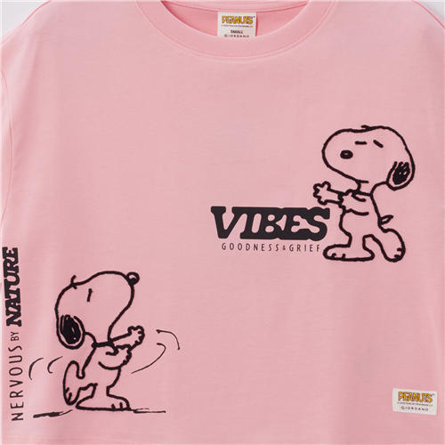 佐丹奴女装【史努比联名款】100%棉舒适透气短袖T恤05395266 商品图5