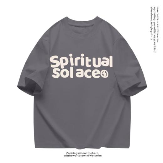 【GZ】无忧购“清仓大促”新款短袖印花宽松百搭阔版半袖休闲纯棉T恤英文款（截单后3-5天发货） 商品图8