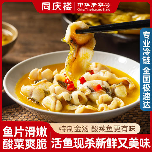 同庆楼 名厨菜组合（老卤烧鸡700g+酸菜黑鱼片450g+四喜丸子600g ）家用预制菜 加热即食 懒人快手菜 高端半成品  48小时发货 商品图3