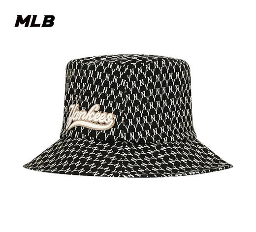 【59H断码帽】【微瑕，如无货做退款处理】MLB官方男女情侣帽子复古老花渔夫帽32CPH1011 商品图0