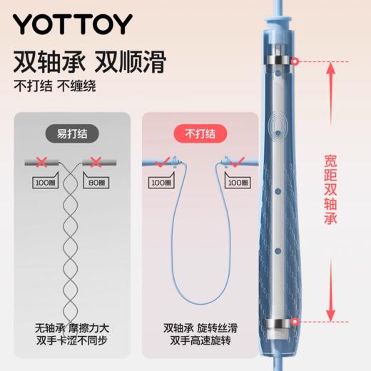 跳绳【YOTTOY】儿童跳绳小学生专用考试一年级幼儿园初学专业中考竞速跳绳跳神 商品图2