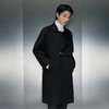 GXG男装 黑色简约长款大衣  冬季热卖长款大衣GEX12627194 商品缩略图2
